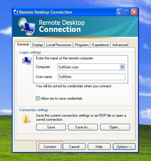 Microsoft Windows XP remote Control Feature