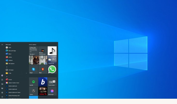 windows 10 : desktop