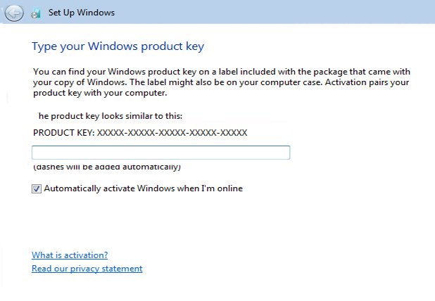 windows 7 product key