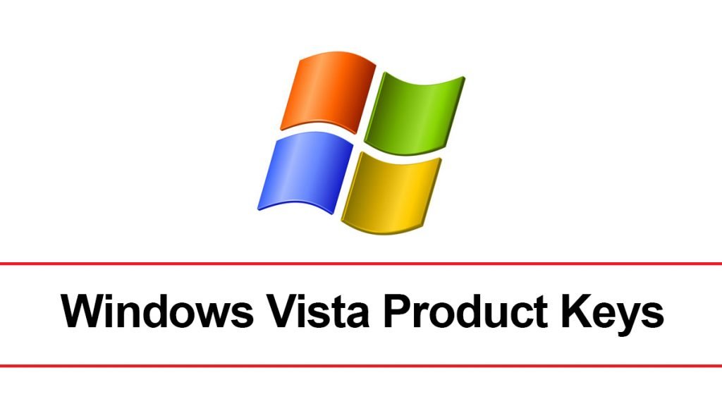 Windows Vista product keys