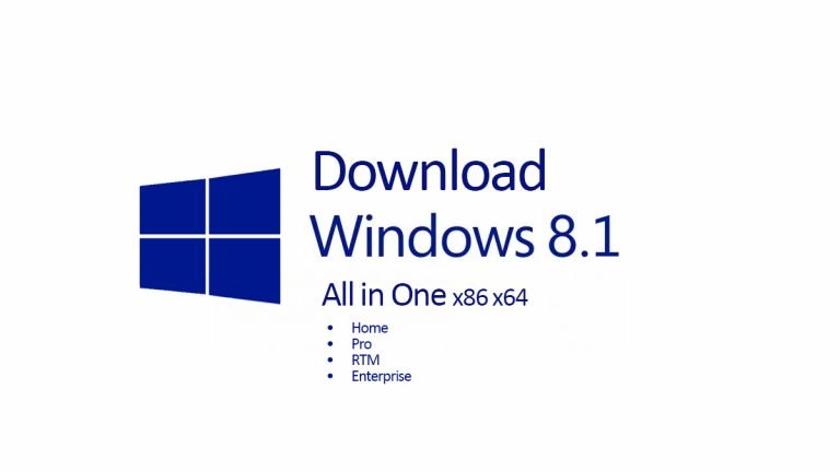 Download Windows 8.1 all in one x86 x64