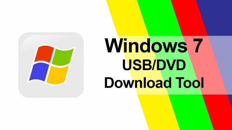 Windows 7 USB DVD download tool